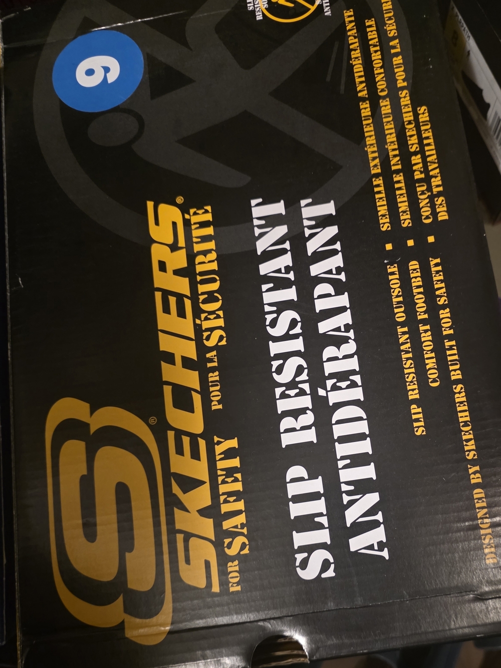 Skechers Black Slip-On Athletic Sneakers - Picture 2 of 2